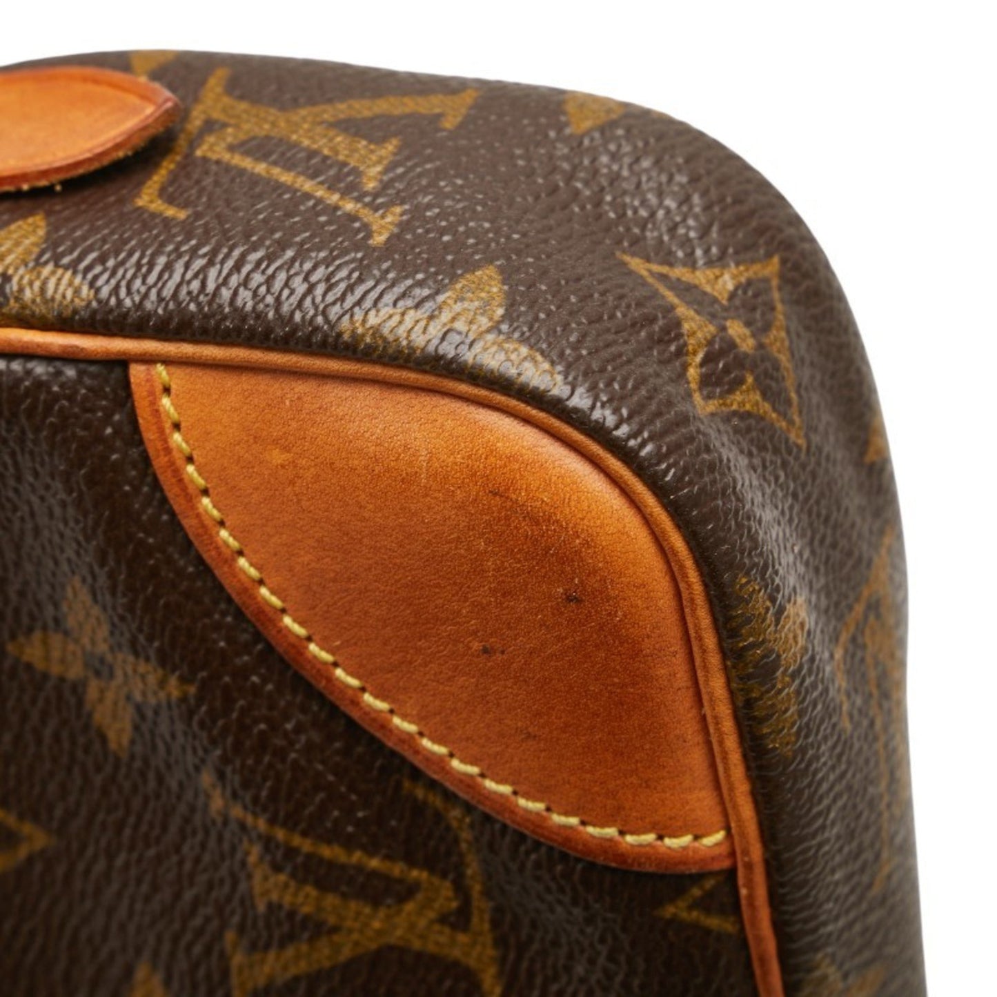 Louis Vuitton Monogram Marly Dragonne Gm Second Bag M51825 Brown Leather