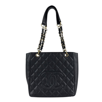 Chanel Pst Shoulder Bag In Caviar Leather