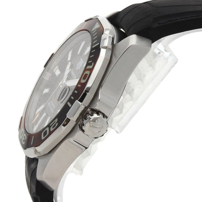 Tag Heuer Way201N Aquaracer Calibre 5 Watch Stainless Steel Rubber