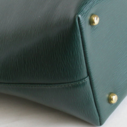 Chlo Chloe Chain Shoulder Bag Leather Green