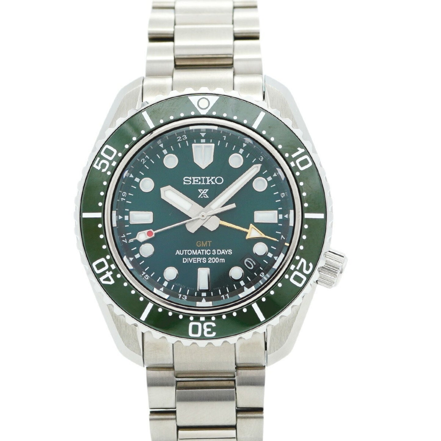 Seiko Prospex 6R54-00D0 Sbej009 Green Dial
