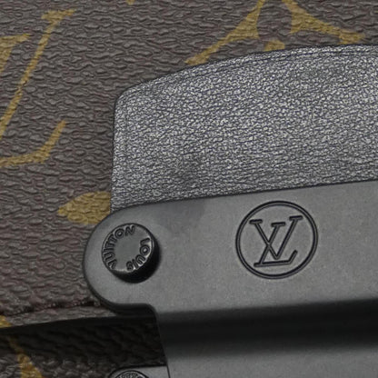 Louis Vuitton Monogram Macassar S-Lock Vertical Wearable Wallet M81522 Shoulder Bag