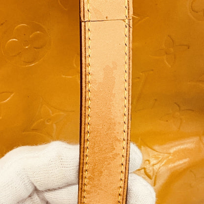 Louis Vuitton Vernis Houston Tote Bag M91004 Beige