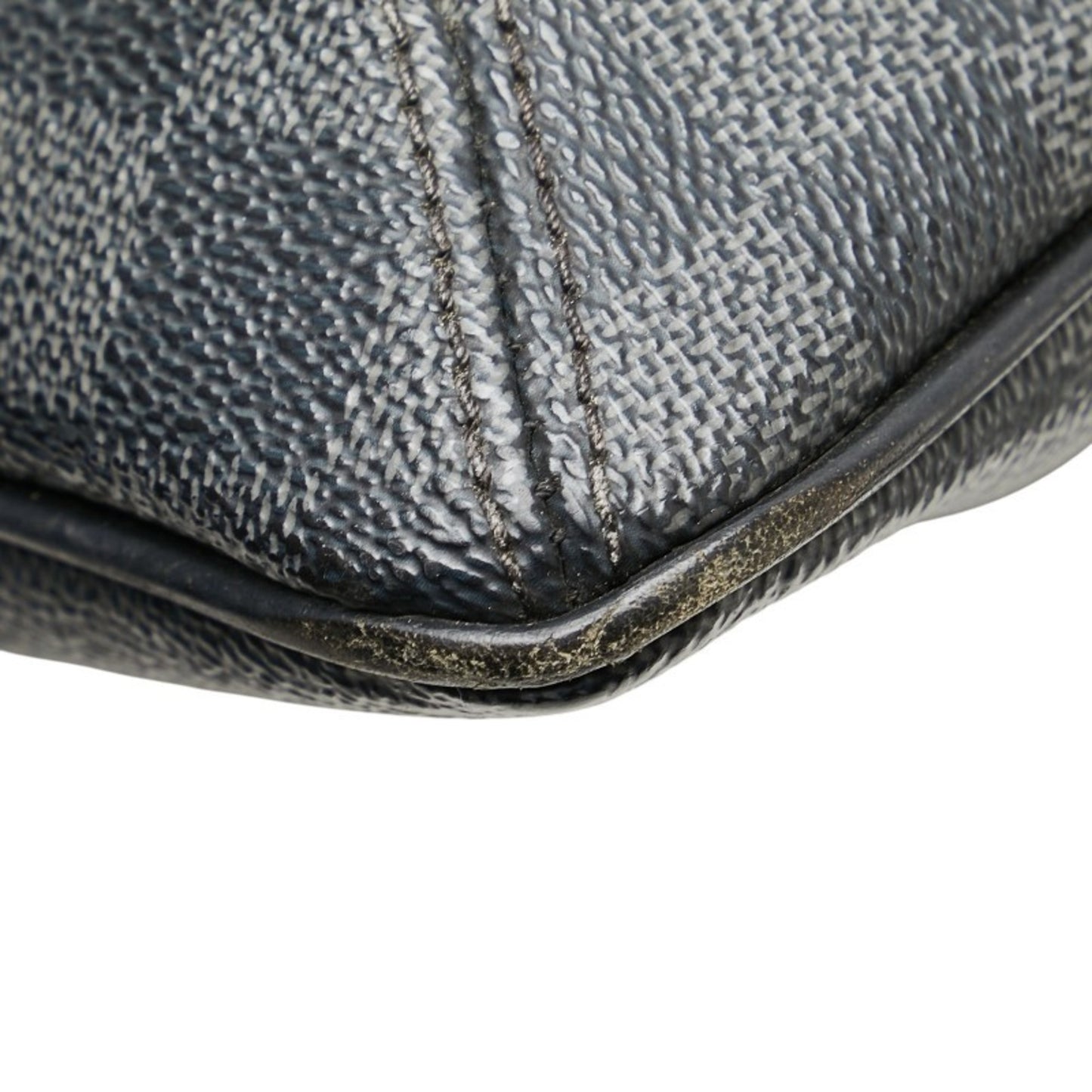 Louis Vuitton Damier Graphite Thomas Crossbody Shoulder Bag N58028 Black Leather