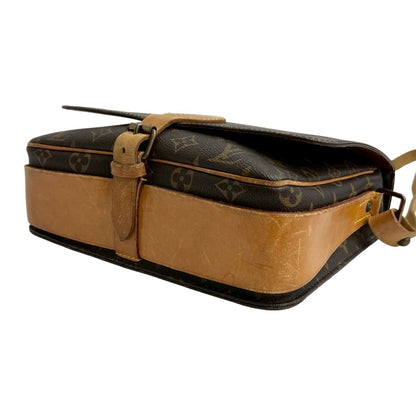 Louis Vuitton Culteciel Gm Monogram Leather Shoulder Bag