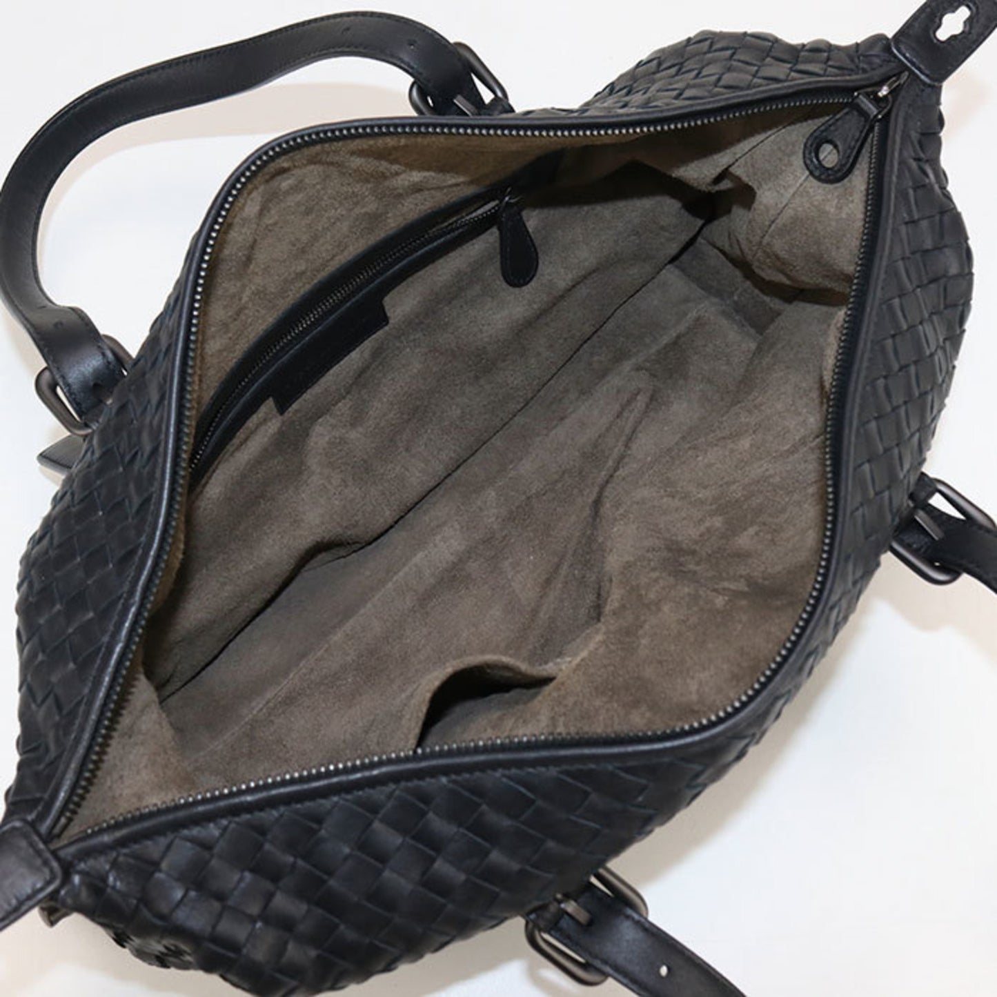 Bottega Veneta Bottega Veneta Mini Boston Bag Intrecciato