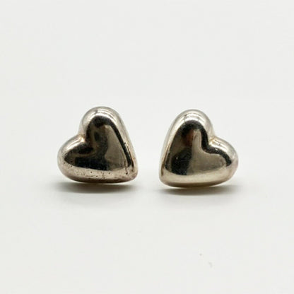 Tiffany Heart Motif Earrings In 925 Silver. Tiffany & Co.
