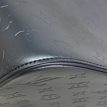 Louis Vuitton Monogram Matte Stockton Tote Bag M55115 Blue