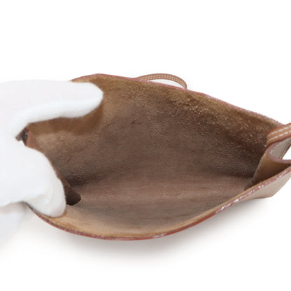 Hermes Herms Onimaitou Shoulder Bag Pochette Evercolor Brown