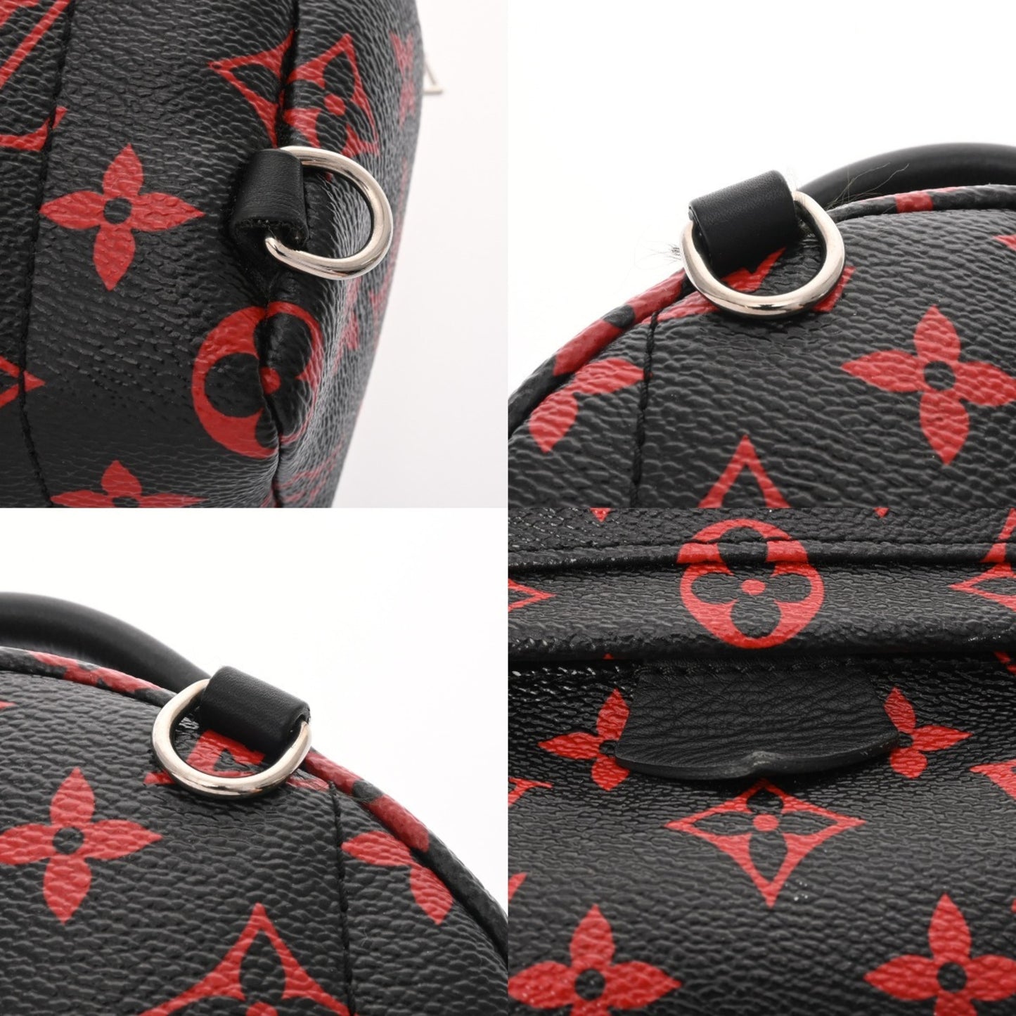 Louis Vuitton Monogram Palm Springs Mini Enfla Rouge M41457