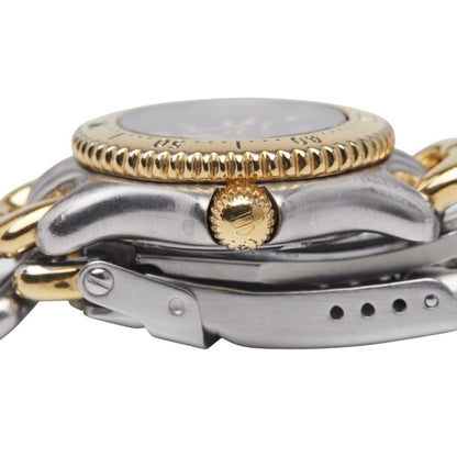 Tag Heuer Cell Watch Wg1420-0 Quartz Gray Dial Stainless Steel Plated