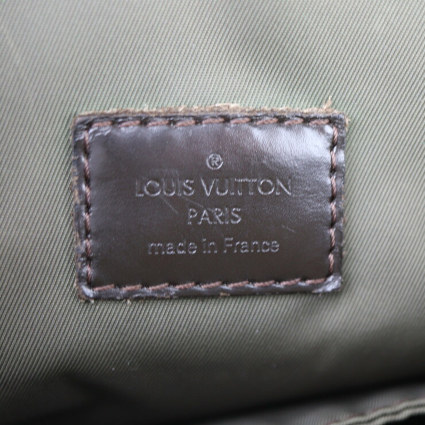 Louis Vuitton Citadan Nm Shoulder Bag M93223 Damier Geant Canvas Leather Black Brown R2402123007007