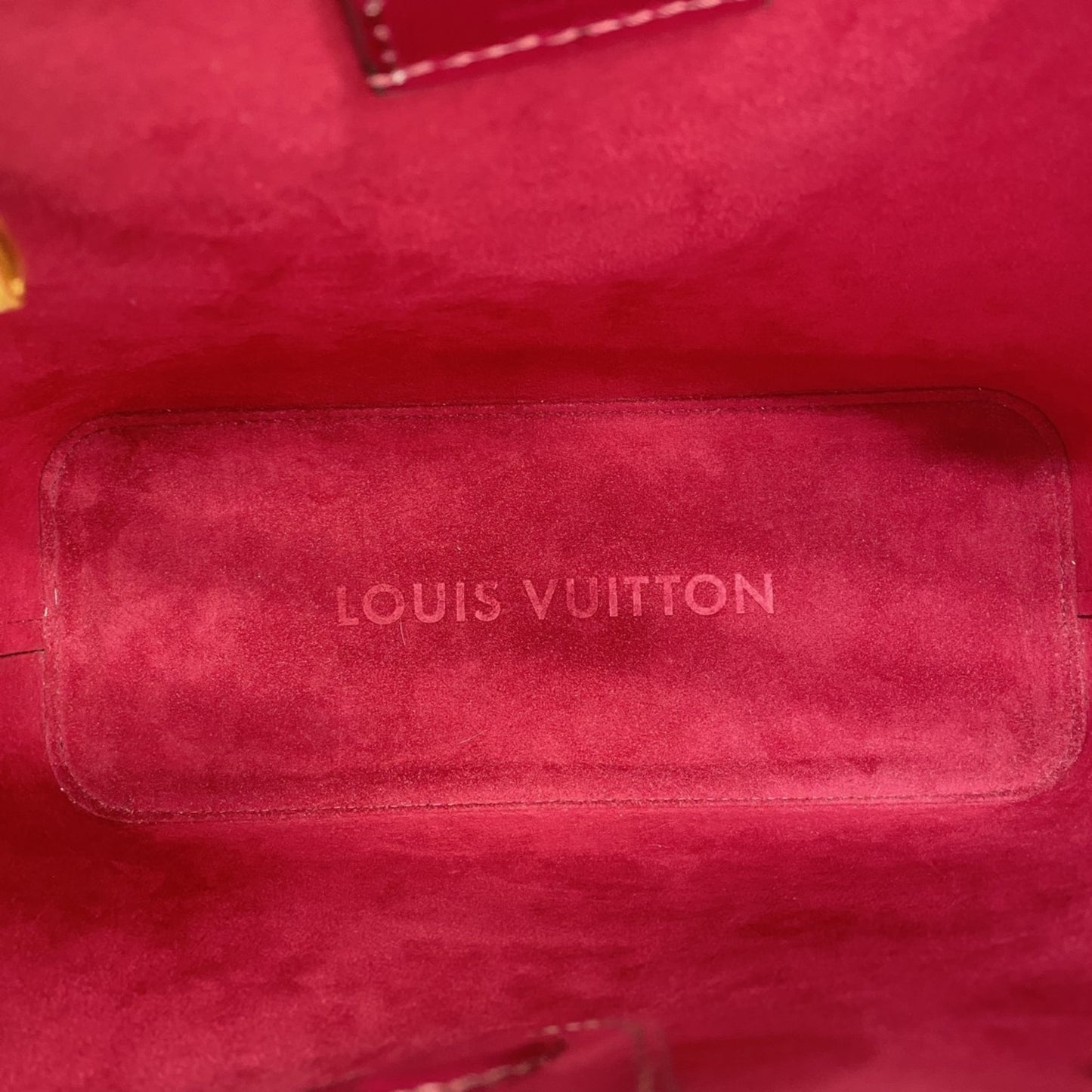Louis Vuitton Vernis Long Beach Pm Shoulder Bag M90480 Magenta