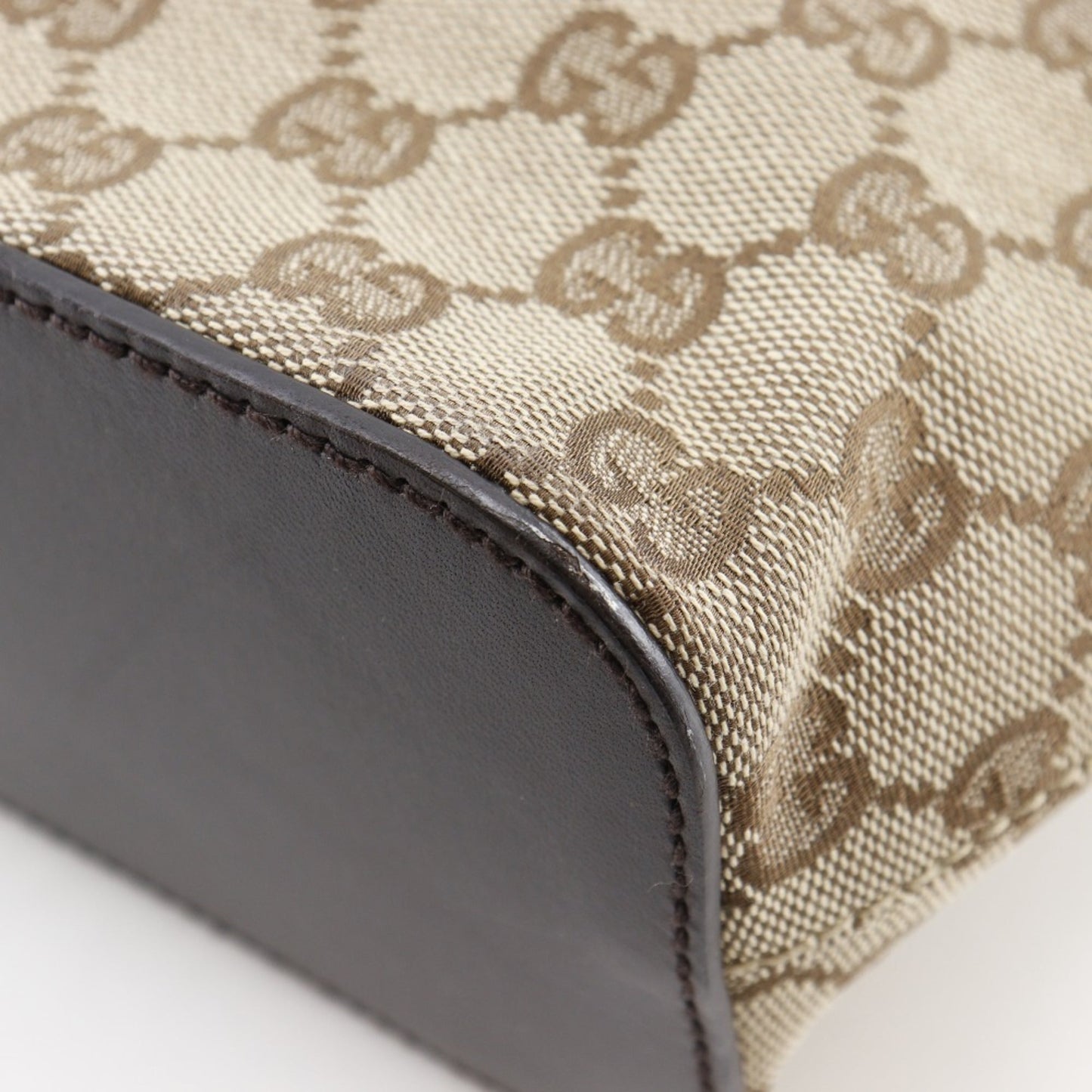 Canvas Gucci Shoulder Bag Gg