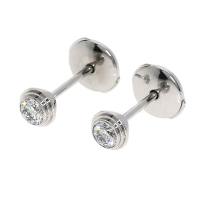 Cartier D'Amour Small Diamond Earrings In 18K White Gold