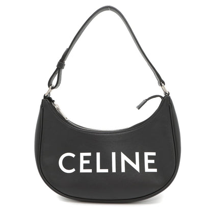 Celine Shoulder Bag Ava Leather 193953 Black
