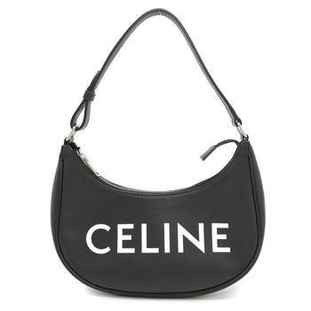 Celine Shoulder Bag Ava Leather 193953 Black