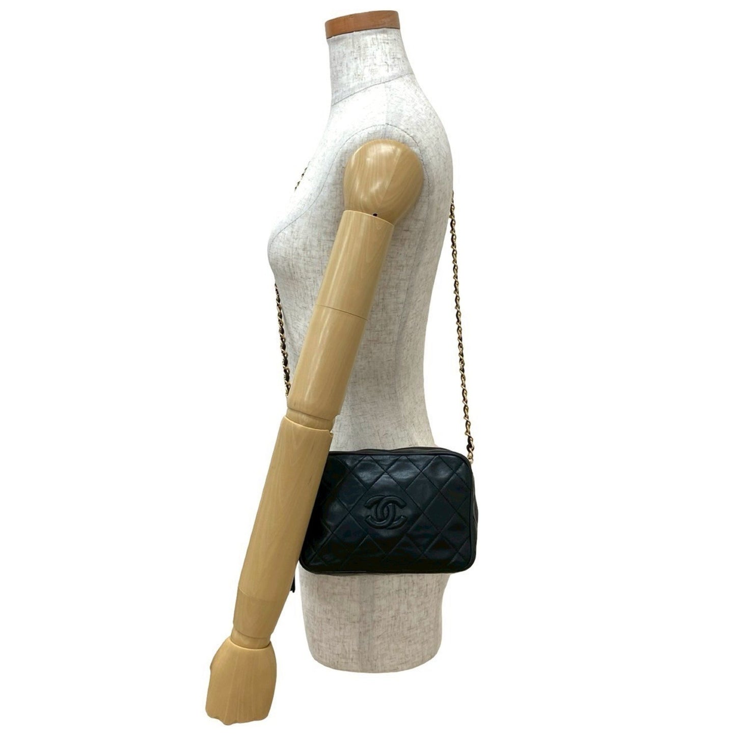 Chanel Matelasse Coco Mark Tassel Lambskin Chain Shoulder Bag