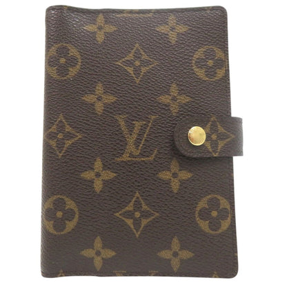 Louis Vuitton Agenda Pm Monogram 6-Hole Planner Cover R20005 Brown Lv 0705 Louis Vuitton