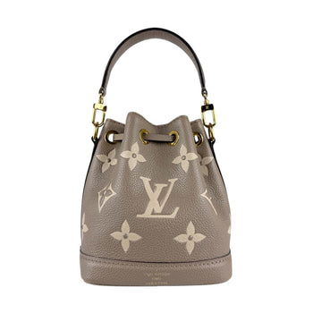 Louis Vuitton Louis Vuitton Shoulder Bag Bicolor Monogram Empreinte Nano Noe Crme
