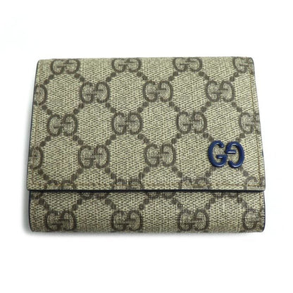 Gucci Gucci Gg Tri-Fold Wallet With Details