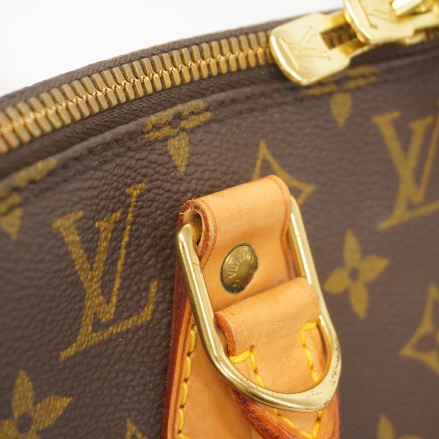 Louis Vuitton Monogram Alma Handbag M51130 Brown
