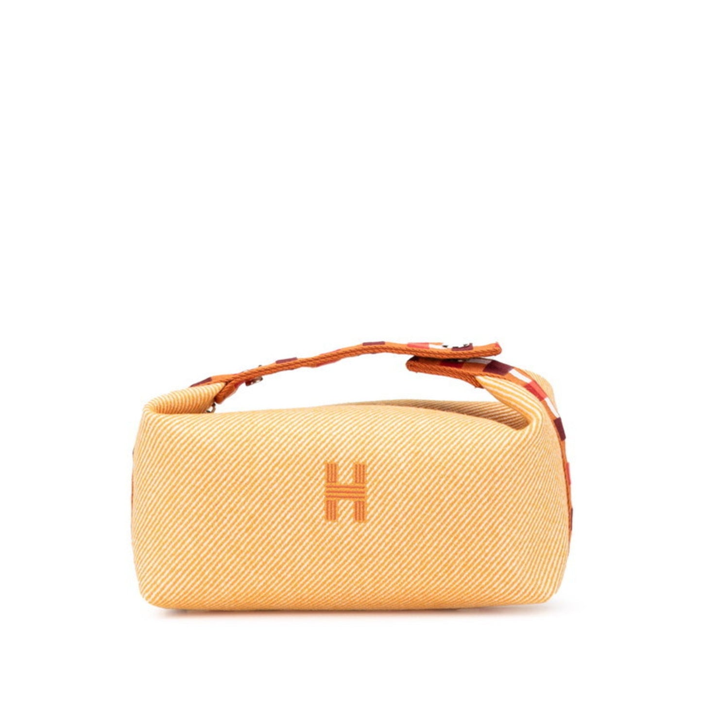 Hermes Herms Brid A Black Pm Handbag In Orange