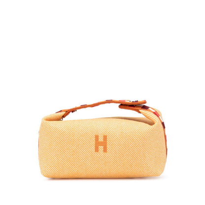Hermes Herms Brid A Black Pm Handbag In Orange
