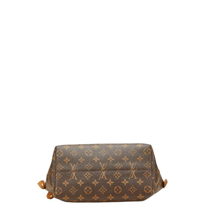 Louis Vuitton Monogram Iena Pm Shoulder Bag M42268 Brown Leather