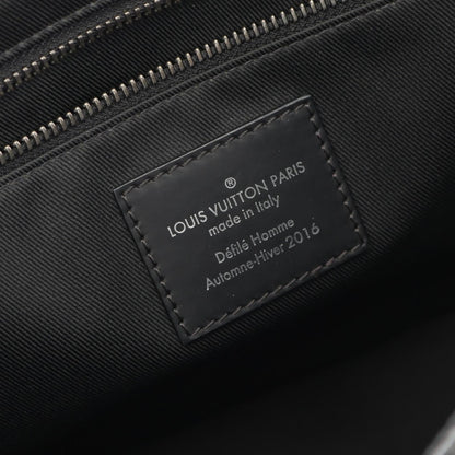 Louis Vuitton Voyage Pm Shoulder Bag Coated Canvas Leather Monogram Eclipse