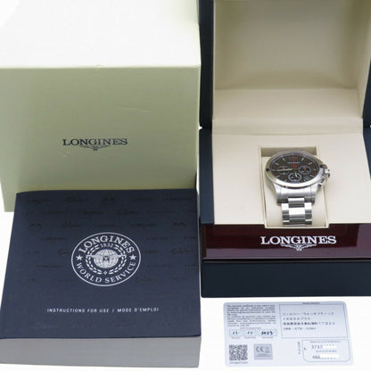Longines Conquest V.H.P L3.717.4.66.6 Quartz Watch Ss Grey 1443Longines
