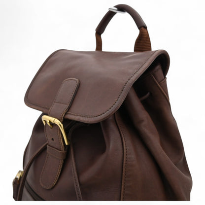 Coach Backpack Leather Brown Rucksack