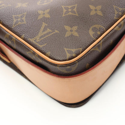Louis Vuitton Louis Vuitton Cartesier Gm Shoulder Bag Coated Canvas Leather Monogram