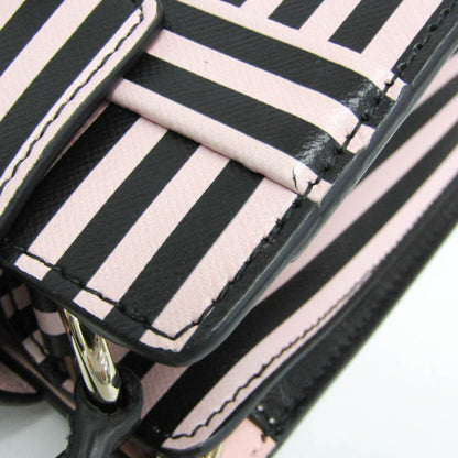 Salvatore Ferragamo Vara Striped 2-Way Bag Fz-21 1262 Women'S Leather Handbag