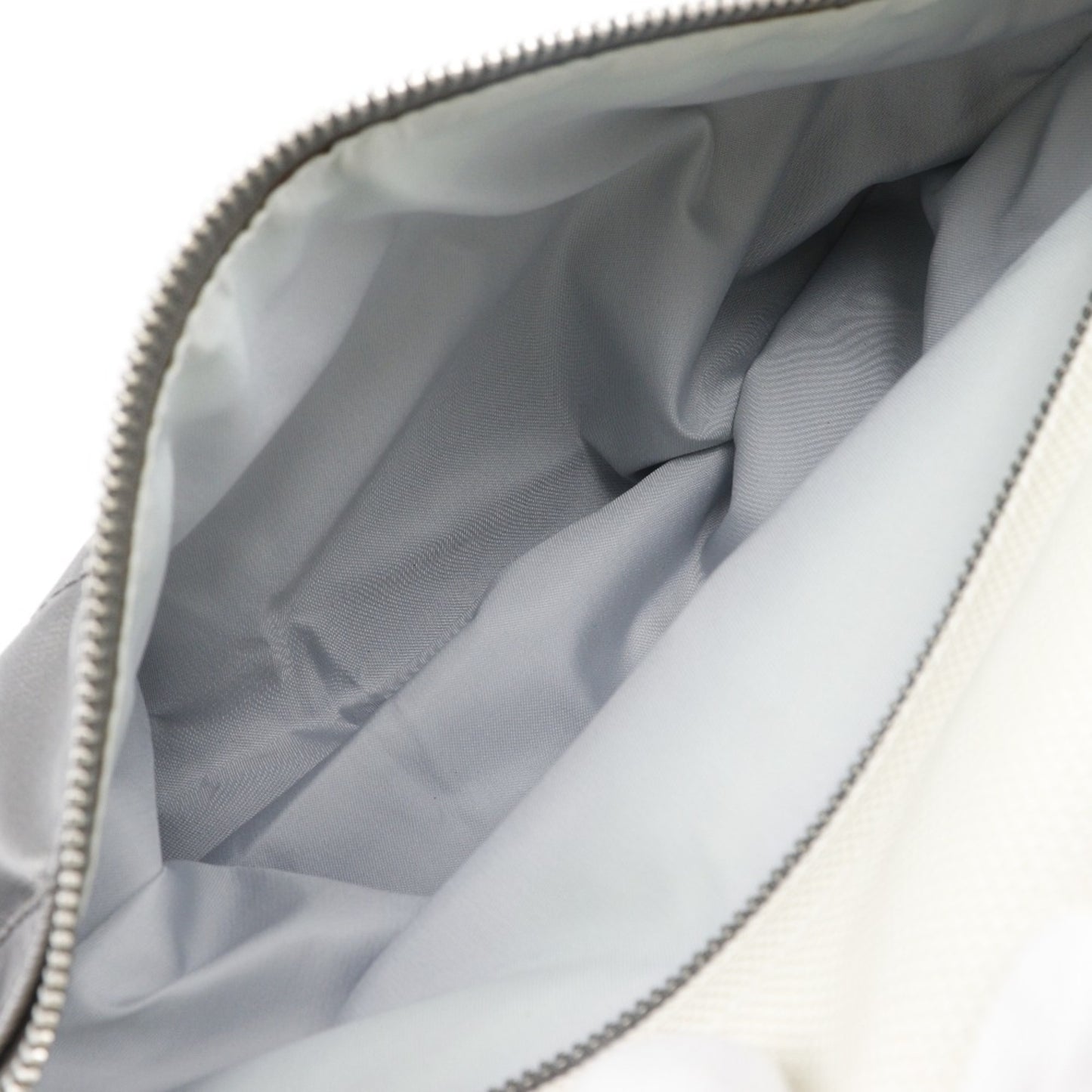 Chanel Paris Biarritz Shoulder Bag Matelasse A34206 Coated Canvas Silver