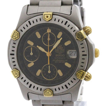 Tag Heuer 2000 Chronograph Gold Plated Steel Automatic