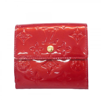 Louis Vuitton Vernis Portefeuille Elise Tri-Fold Wallet M93529 Pomme D'Amour
