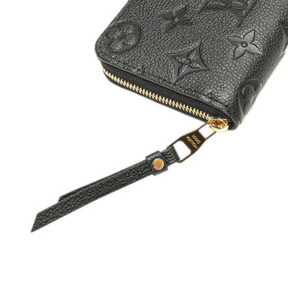Louis Vuitton Monogram Empreinte Zippy Coin Purse M60574 Noir Black Leather