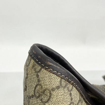 Gucci Gg Supreme Tote Bag 211137 Beige Brown