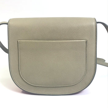 Celine Bicolor Bag Crossbody Shawl Shoulder Bag Gray X Purple Pink