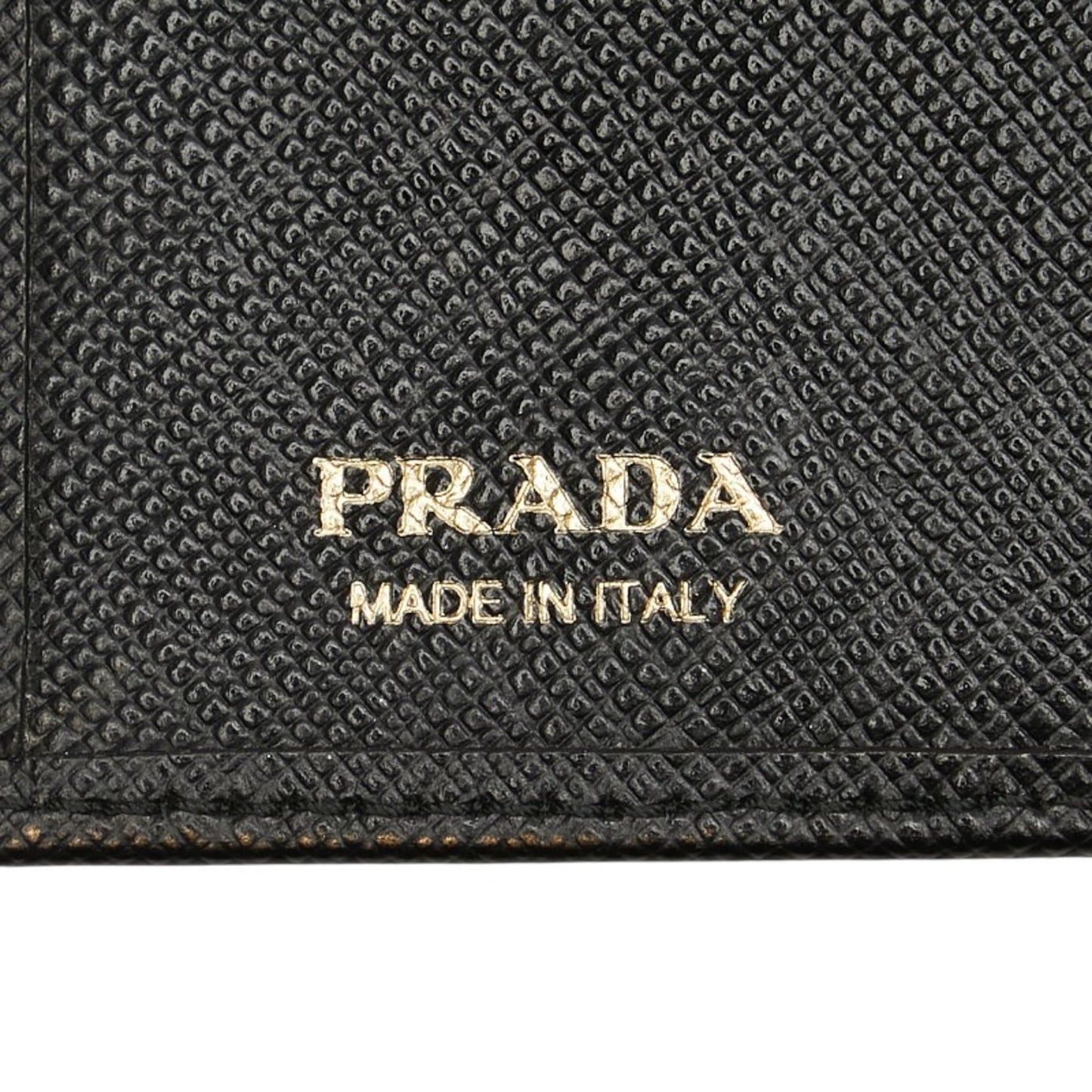 Prada 4-Ring Key Case In Black