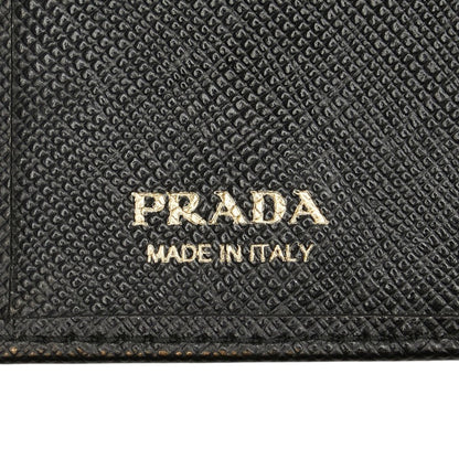 Prada 4-Ring Key Case In Black
