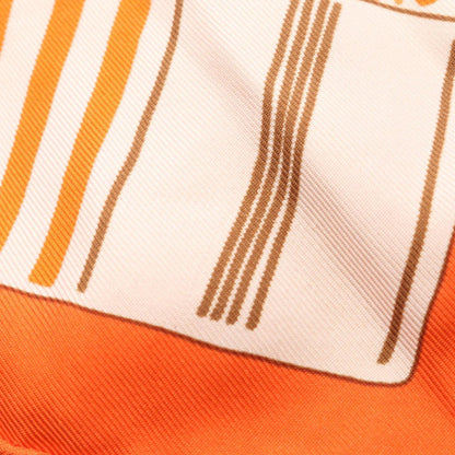 Hermes Herms Petit Carr 40 Size Silk Scarf