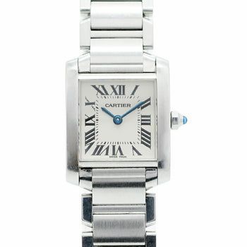 Cartier Tank Franaise Sm W51008Q3 Ivory Dial