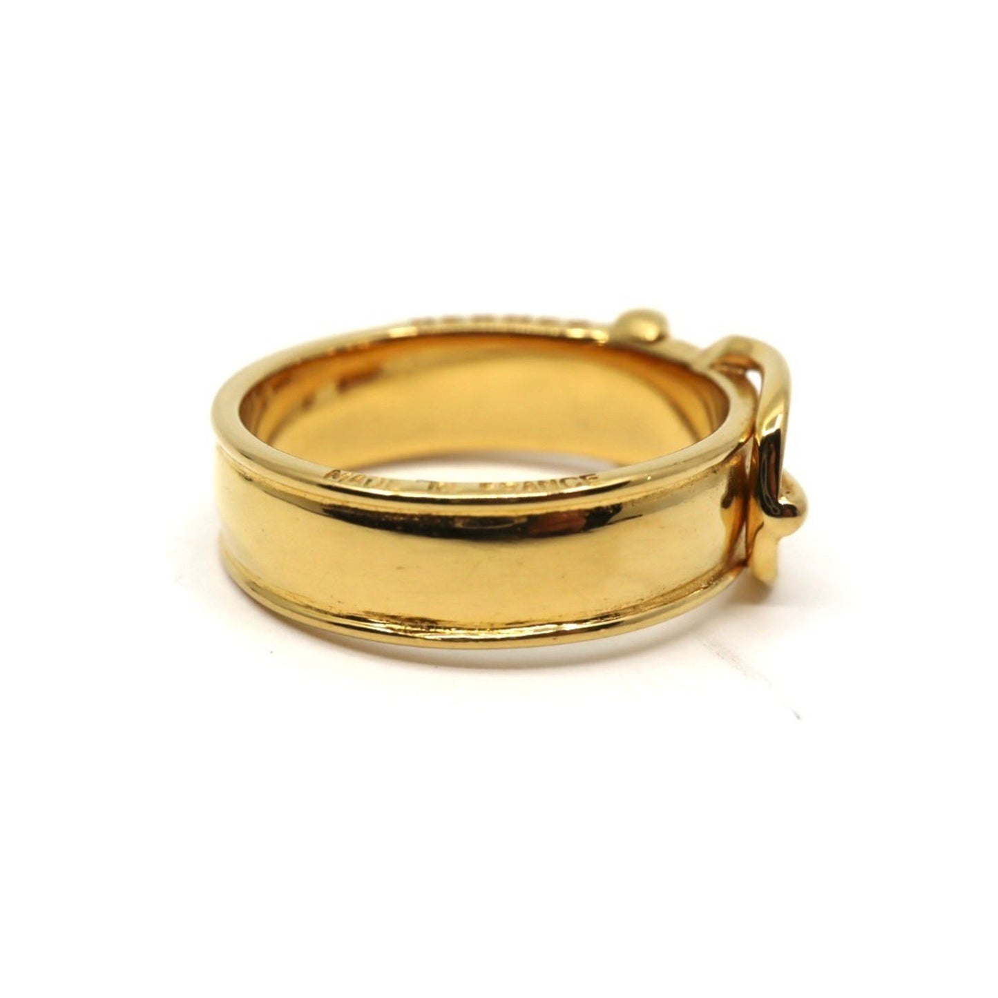 Hermes Herms Santur Scarf Ring 2 Belt Motif Gp