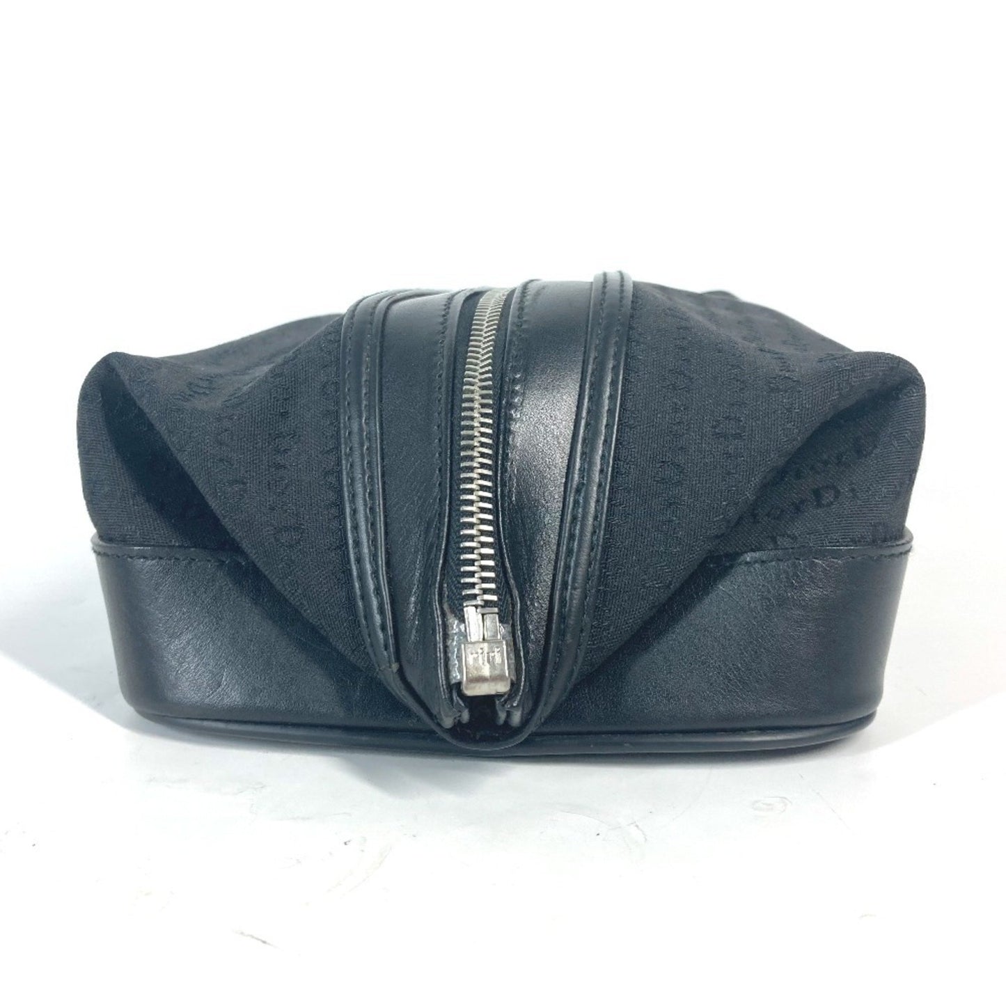 Christian Dior Dior Second Bag Pouch Canvas Leather