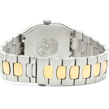 Polished Omega Seamaster Polaris Analog Digital 18K Gold Steel Watch Bf579628