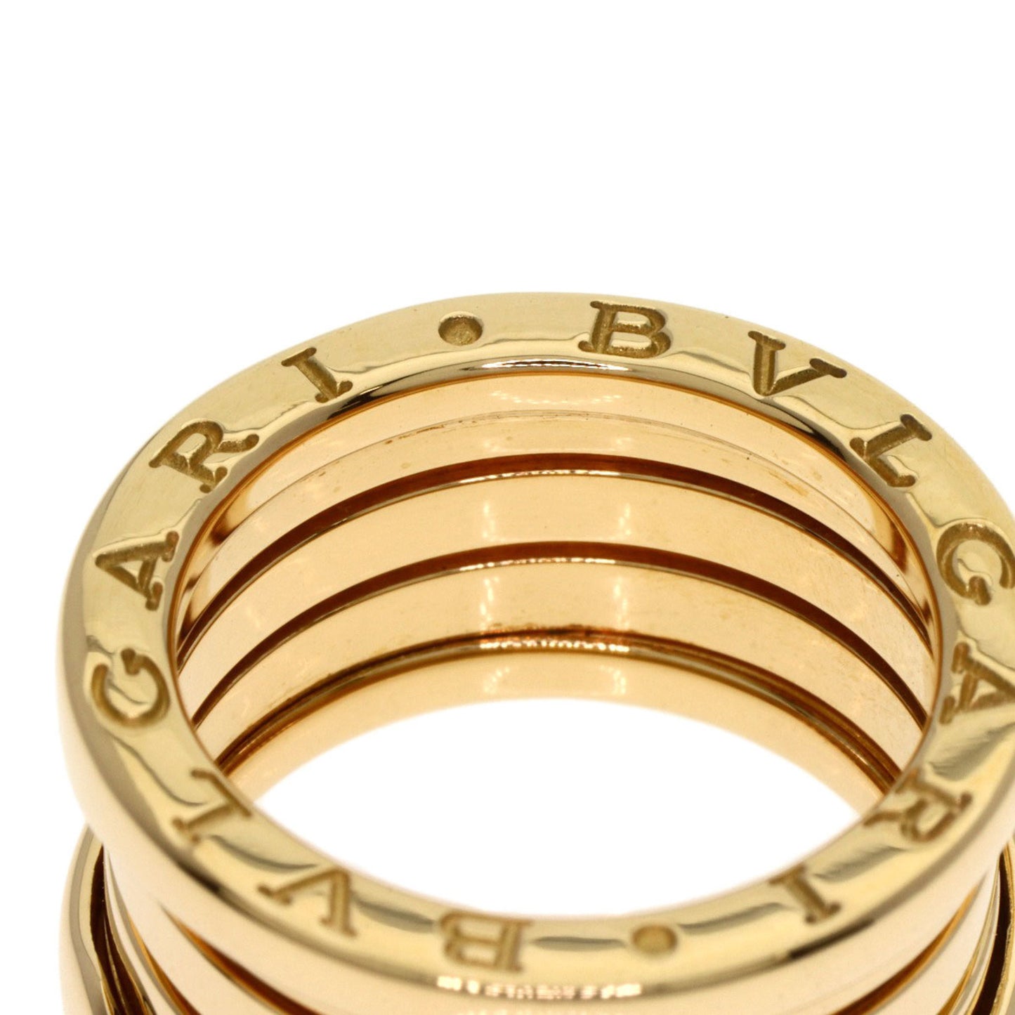 Bvlgari B-Zero1 4-Band #50 Ring In 18K Yellow Gold