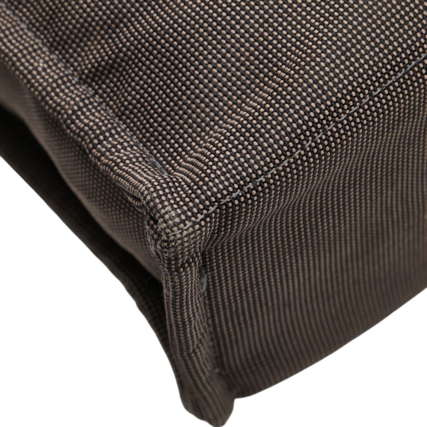 Hermes Air Line Mm Tote Bag Gray Canvas