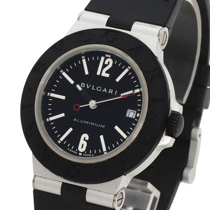 Bvlgari Bb40At Alum Date Watch Rubber